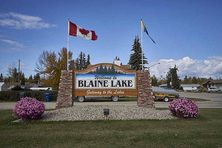 Visitor Blaine Lake, Saskatchewan